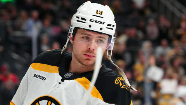 Calgary Flames center John Beecher