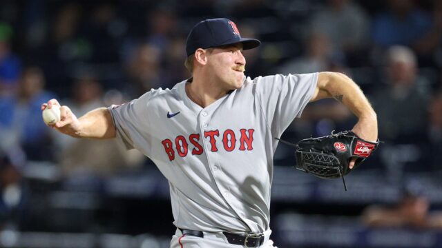 Boston Red Sox pitcher Josh Winckowski