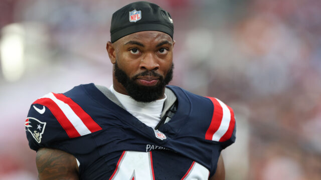 New England Patriots linebacker K'Lavon Chaisson