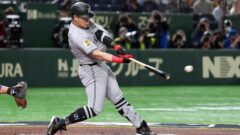 MLB free agent infielder Kazuma Okamoto