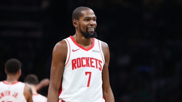 Houston Rockets forward Kevin Durant