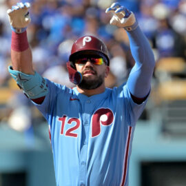 Philadelphia Phillies designated hitter Kyle Schwarber