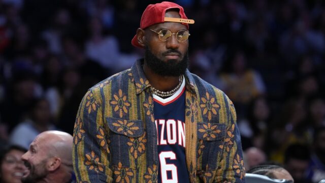 Los Angeles Lakers star LeBron James