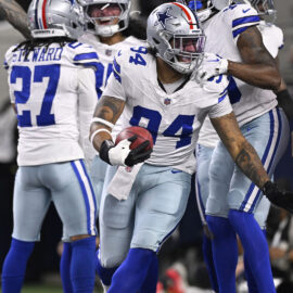 Dallas Cowboys defensive end Marshawn Kneeland