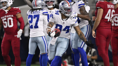 Dallas Cowboys defensive end Marshawn Kneeland