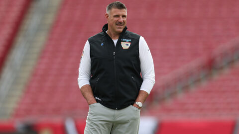 New England Patriots head coach Mike Vrabel