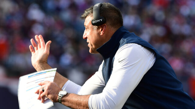 New England Patriots head coach Mike Vrabel