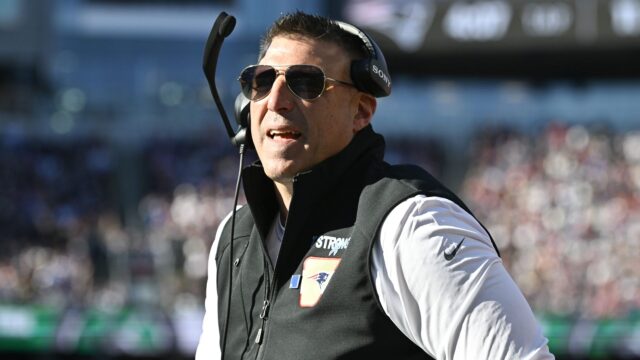 New England Patriots head coach Mike Vrabel
