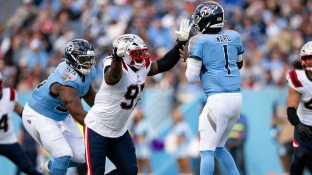 New England Patriots defensive tackle Milton Williams