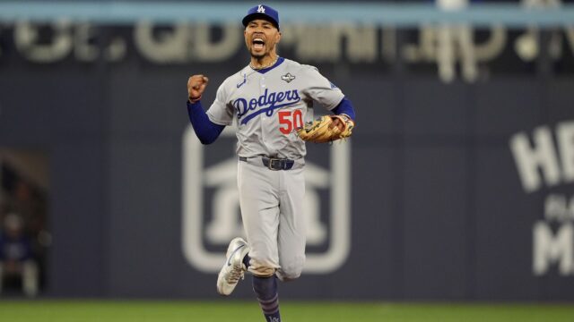 Los Angeles Dodgers shortstop Mookie Betts