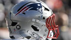 New England Patriots helmet