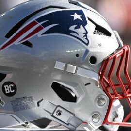 New England Patriots helmet