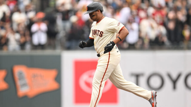 San Francisco Giants third baseman Rafael Devers