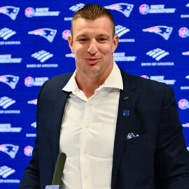 Former New England Patriots tight end Rob Gronkowski
