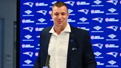 Former New England Patriots tight end Rob Gronkowski