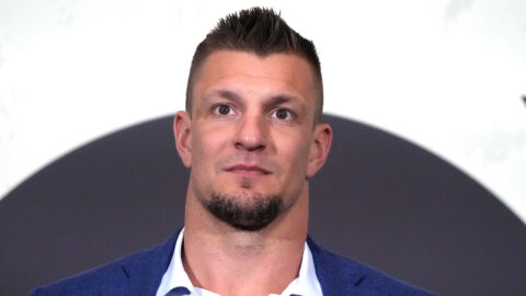 Former New England Patriots tight end Rob Gronkowski