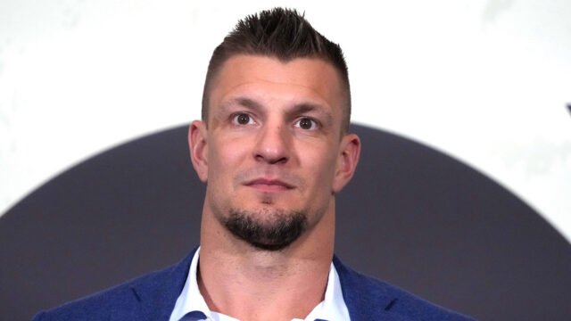 Former New England Patriots tight end Rob Gronkowski