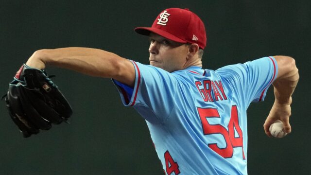 Boston Red Sox pitcher Sonny Gray