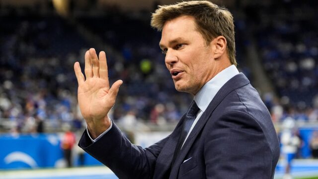 Former New England Patriots quarterback Tom Brady