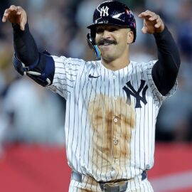 New York Yankees outfielder Trent Grisham