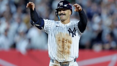 New York Yankees outfielder Trent Grisham