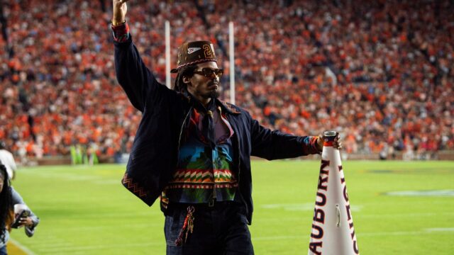 Former New England Patriots quarterback Cam Newton