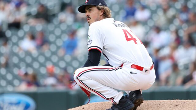 Minnesota Twins starting pitcher Joe Ryan