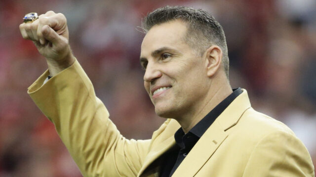 Hall of Fame quarterback Kurt Warner