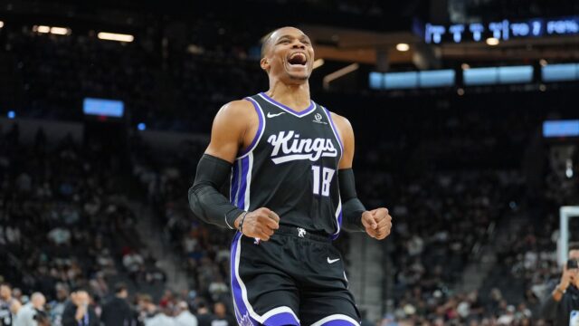 Sacramento Kings guard Russell Westbrook