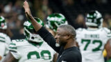 New York Jets head coach Aaron Glenn