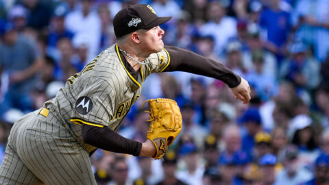 San Diego Padres pitcher Adrian Morejon