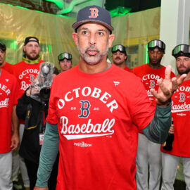 Boston Red Sox manager Alex Cora