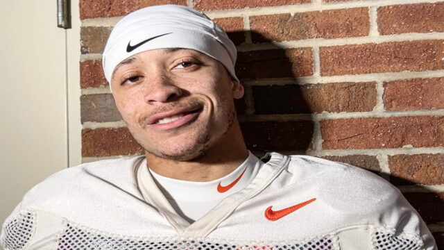 Clemson cornerback Avieon Terrell