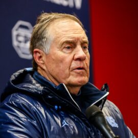 North Carolina Tar Heels head coach Bill Belichic