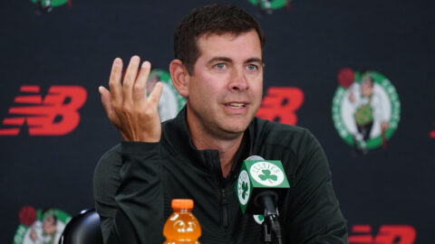 Boston Celtics president of basketball operations Brad Stevens