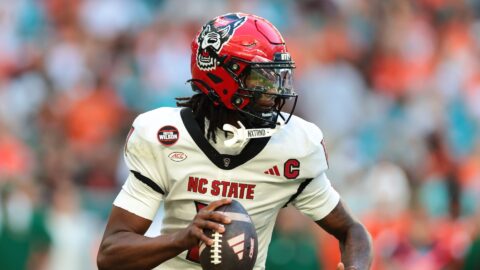 NC State Wolfpack quarterback CJ Bailey