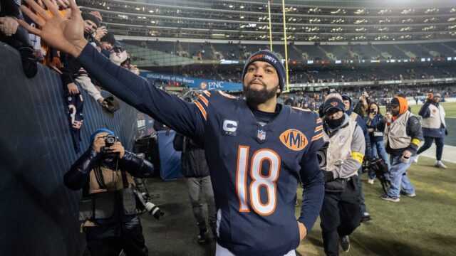 Chicago Bears QB Caleb Williams.