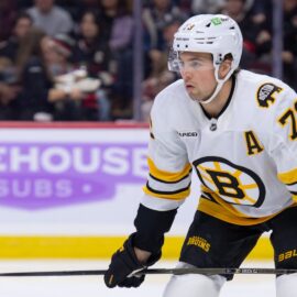 Boston Bruins defenseman Charlie McAvoy