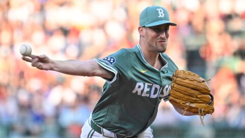 Boston Red Sox pitcher Cooper Criswell