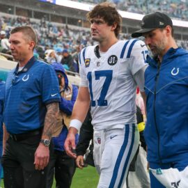 Indianapolis Colts quarterback Daniel Jones