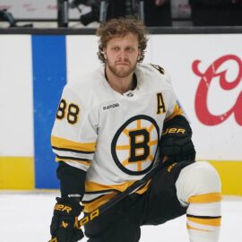 Boston Bruins forward David Pastrnak