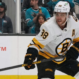 Boston Bruins right winger David Pastrnak