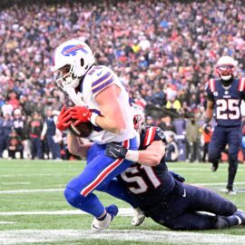 Buffalo Bills tight end Dawson Knox