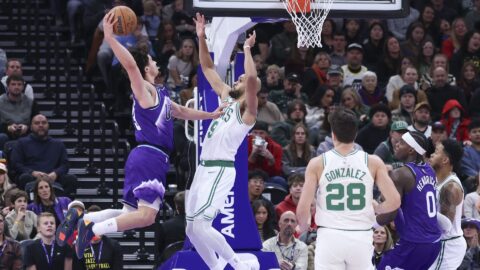 Boston Celtics guard Derrick White