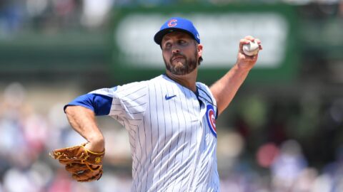 Chicago Cubs pitcher Drew Pomeranz