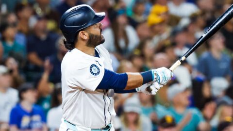 Seattle Mariners third baseman Eugenio Suárez