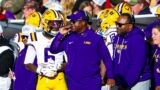 LSU Tigers interim head coach Frank Wilson