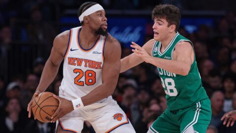 New York Knicks forward Guerschon Yabusele.