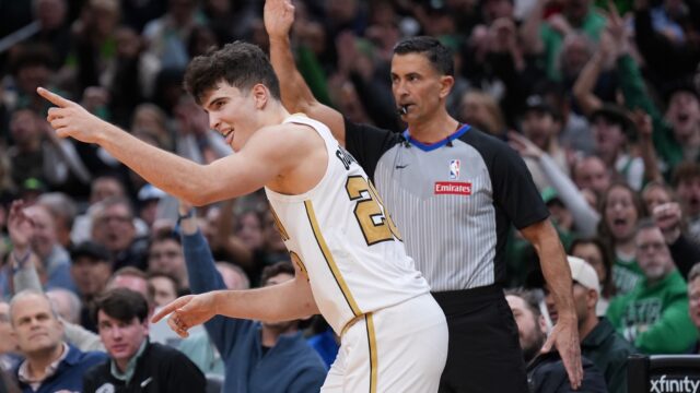 Boston Celtics wing Hugo González