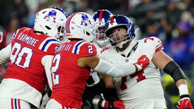New England Patriots linebacker Harold Landry III